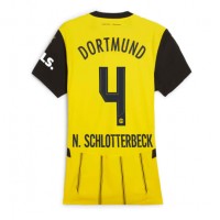 Borussia Dortmund Nico Schlotterbeck #4 Hjemmebanetrøje Dame 2024-25 Kortærmet